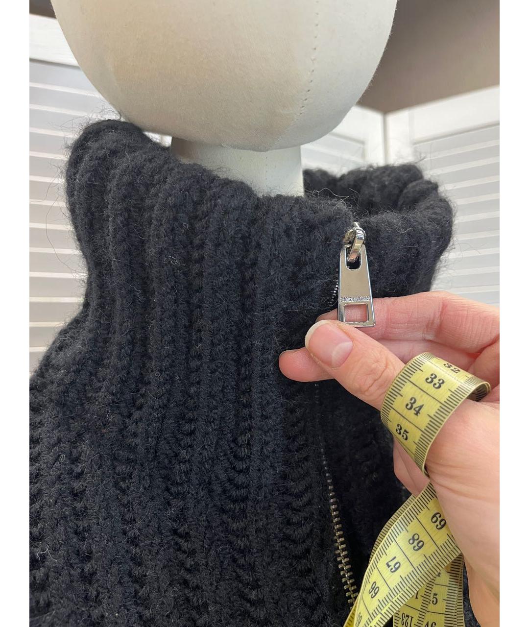 ZADIG & VOLTAIRE Черный шерстяной кардиган, фото 8