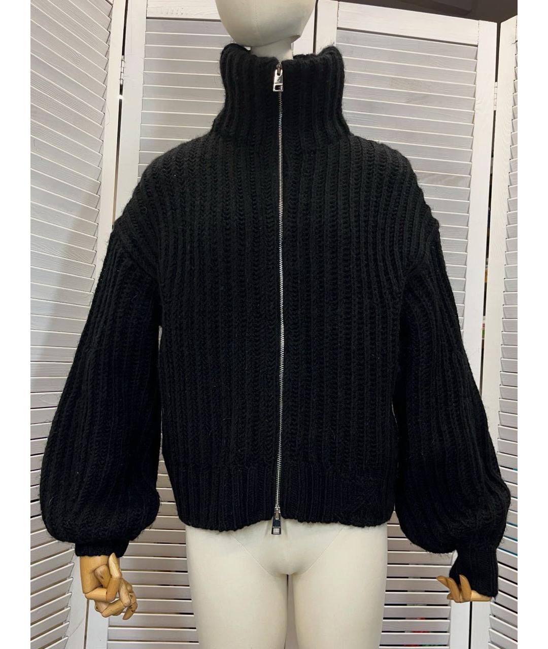 ZADIG & VOLTAIRE Черный шерстяной кардиган, фото 9