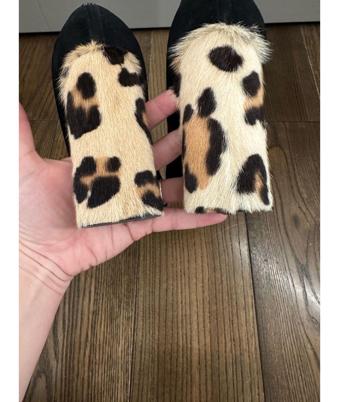 DSQUARED2 Черные замшевые туфли, фото 4