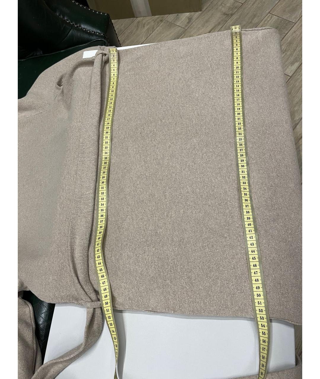 HANRO Бежевый хлопковый кардиган, фото 2