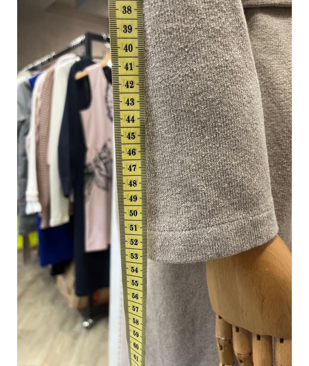 HANRO Бежевый хлопковый кардиган, фото 6