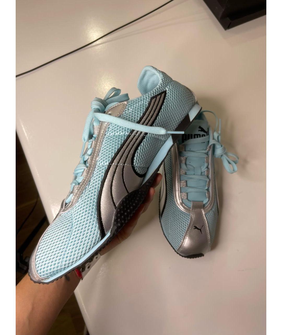 PUMA Голубые низкие кроссовки / кеды, фото 8