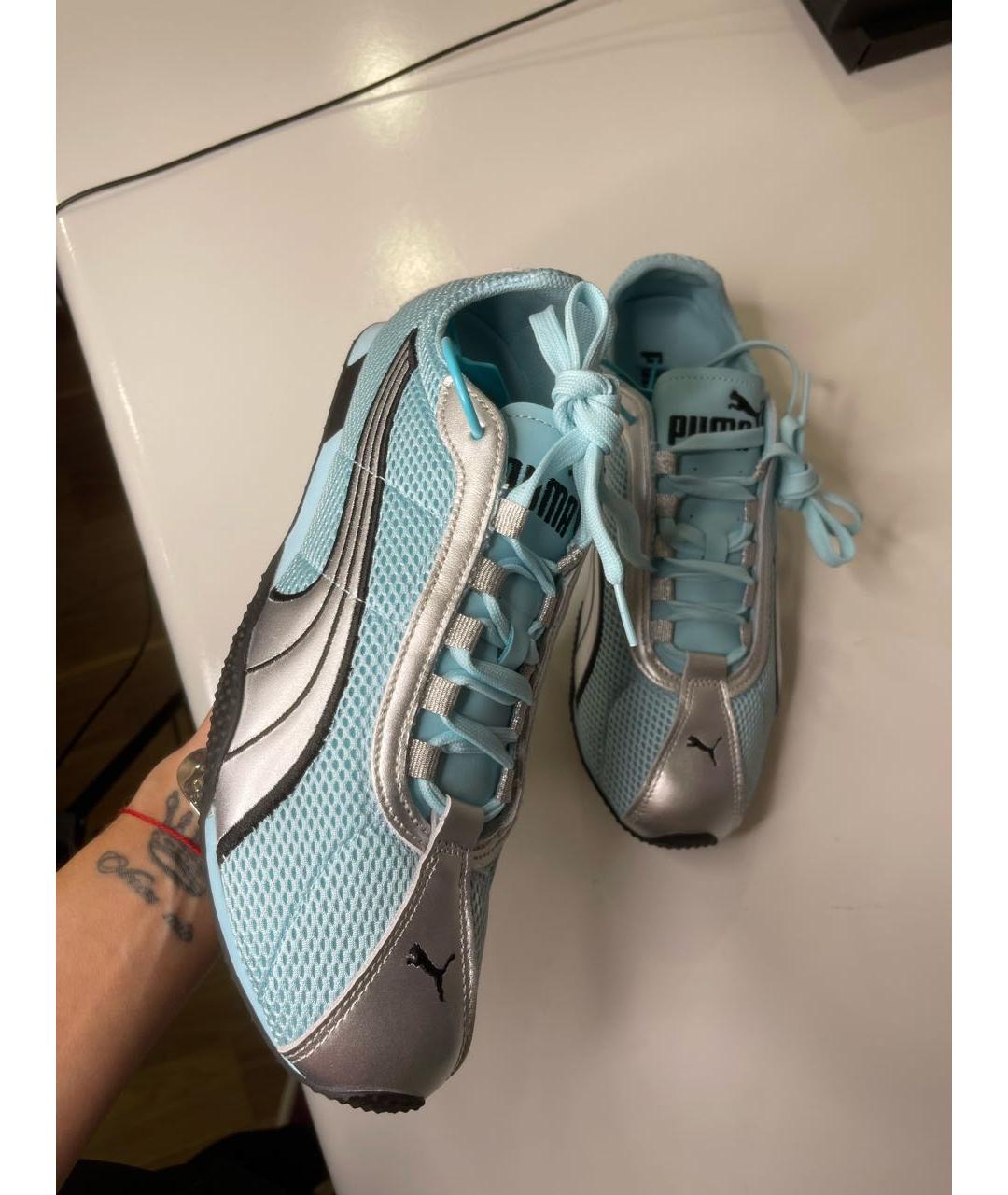 PUMA Голубые низкие кроссовки / кеды, фото 5