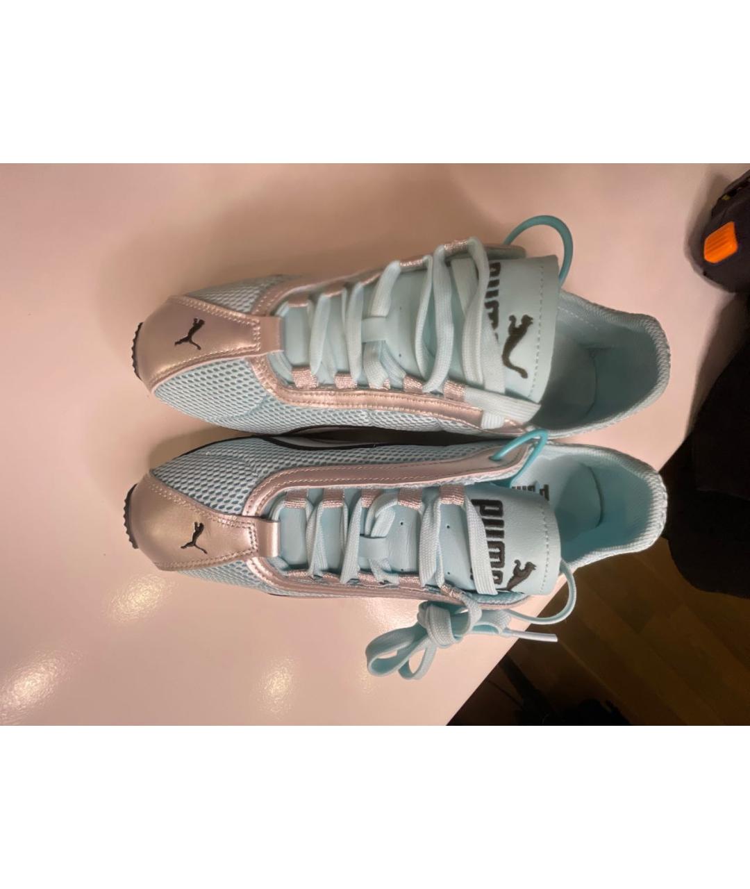 PUMA Голубые низкие кроссовки / кеды, фото 3