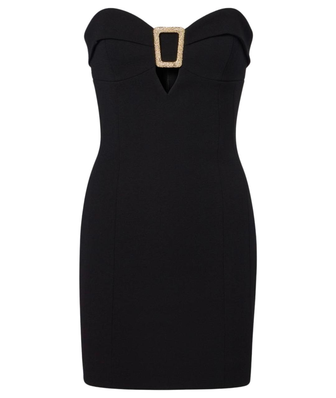 REBECCA VALLANCE Черное полиэстеровое коктейльное платье, фото 1