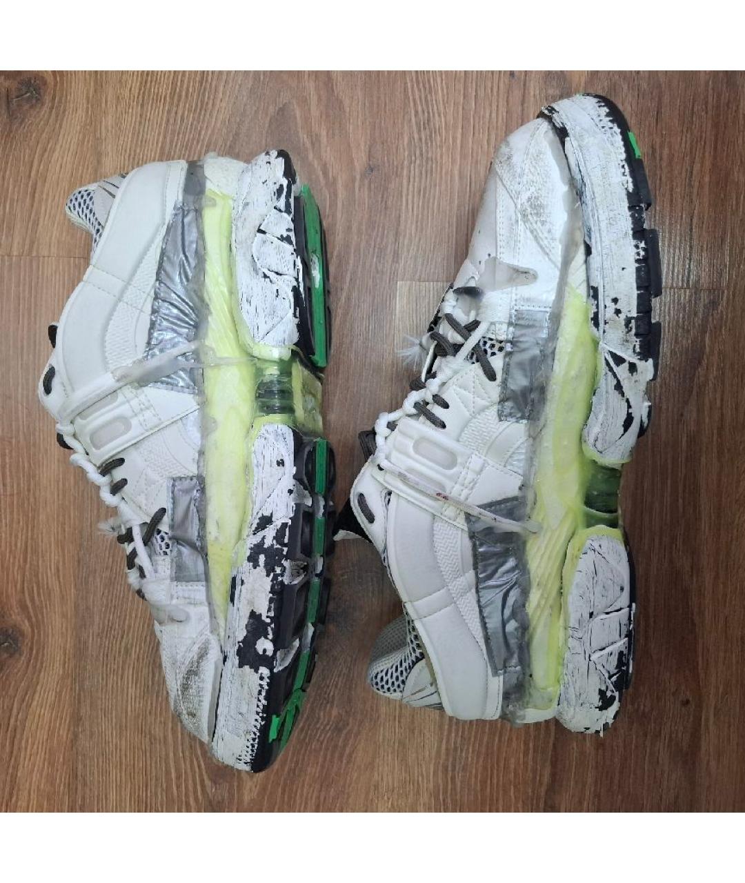 MAISON MARGIELA Белые низкие кроссовки / кеды, фото 8