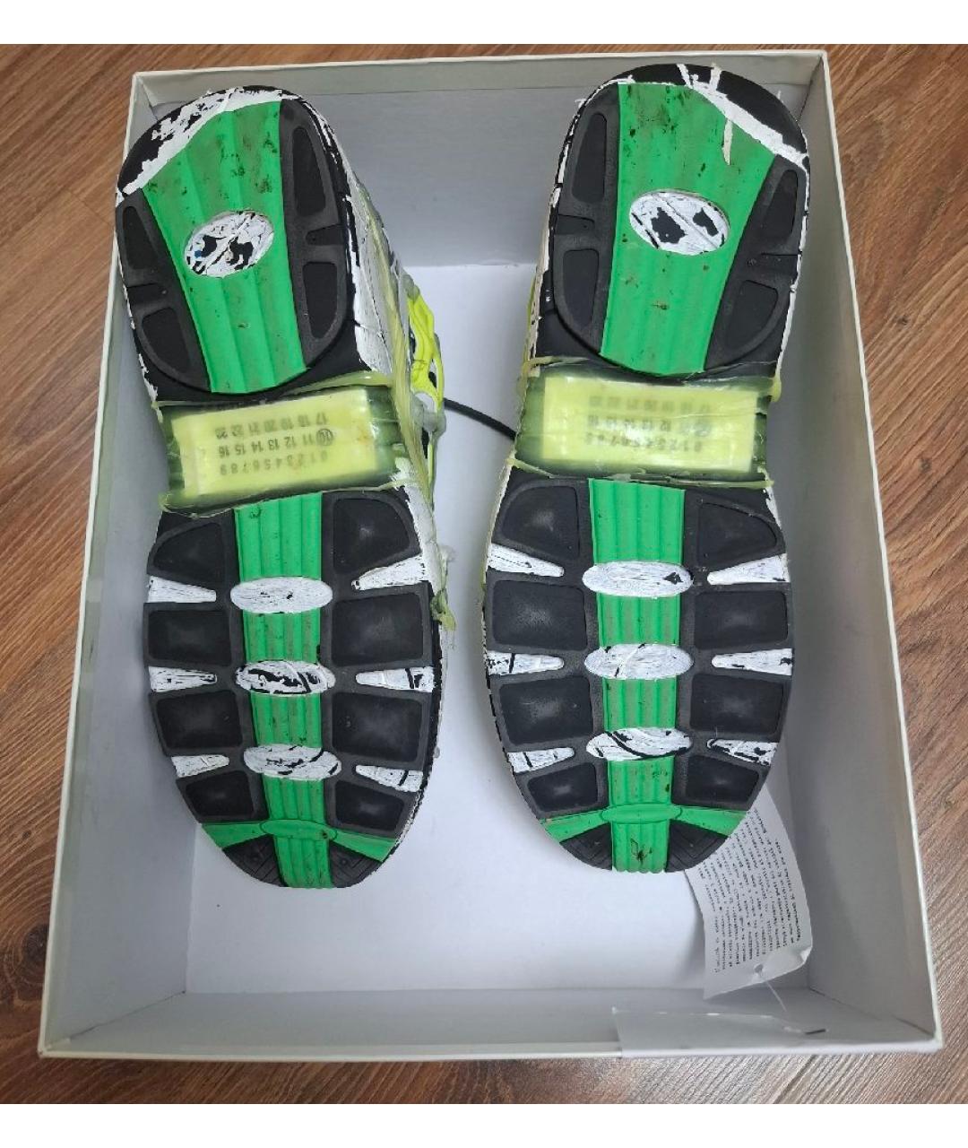 MAISON MARGIELA Белые низкие кроссовки / кеды, фото 6