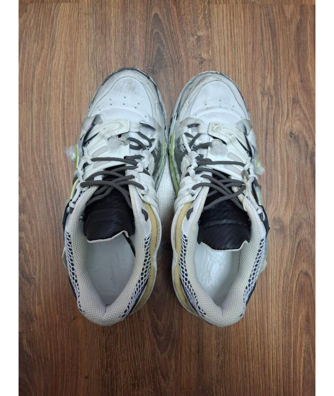 MAISON MARGIELA Белые низкие кроссовки / кеды, фото 3