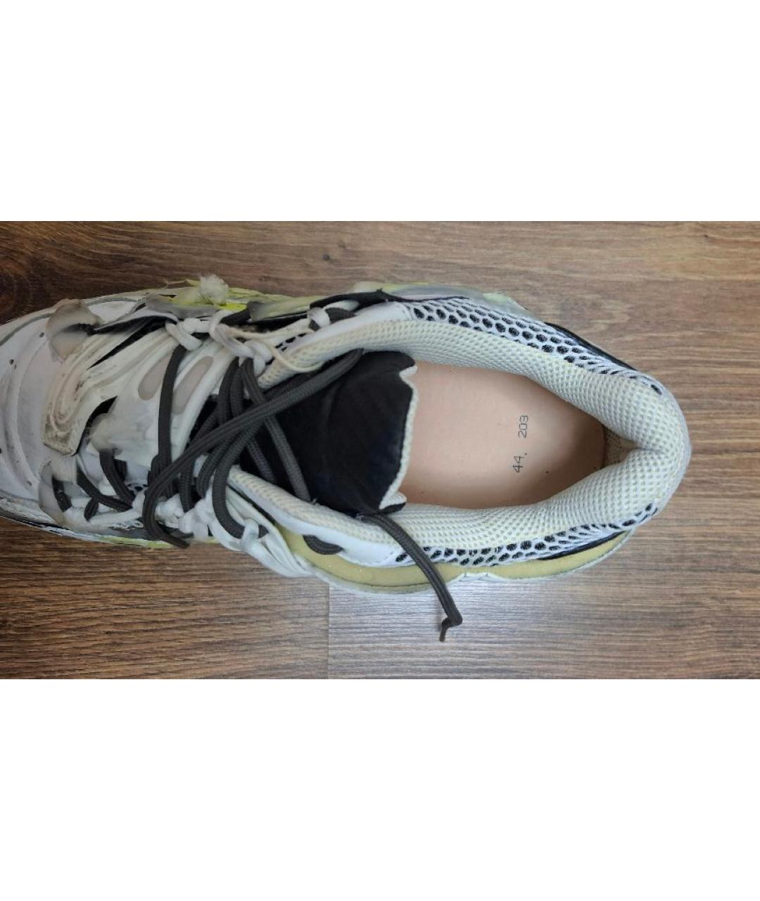 MAISON MARGIELA Белые низкие кроссовки / кеды, фото 9