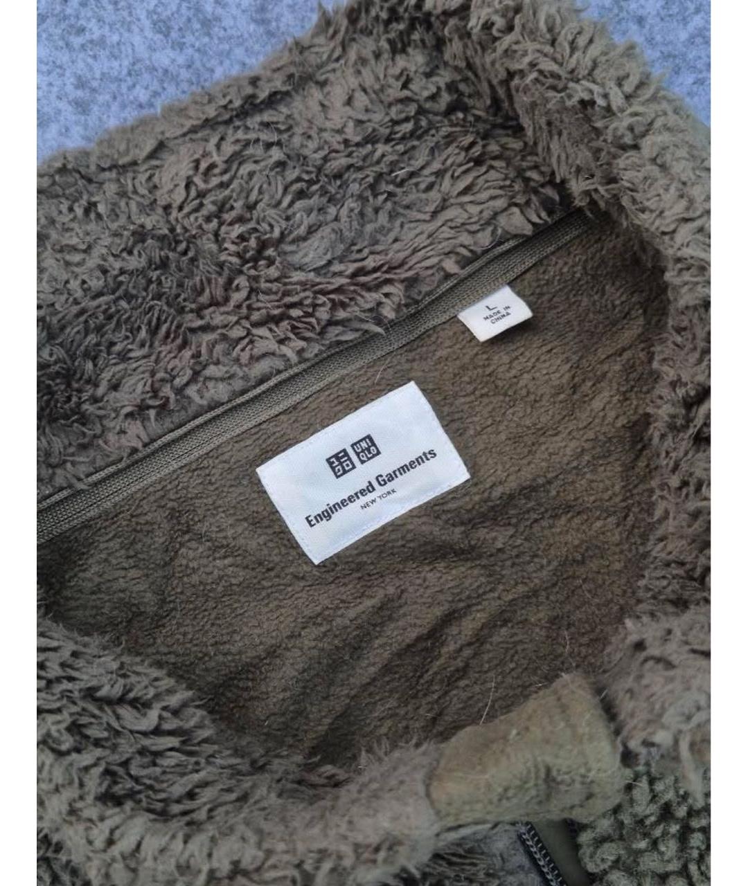 ENGINEERED GARMENTS Зеленая полиэстеровая спортивная куртка, фото 4