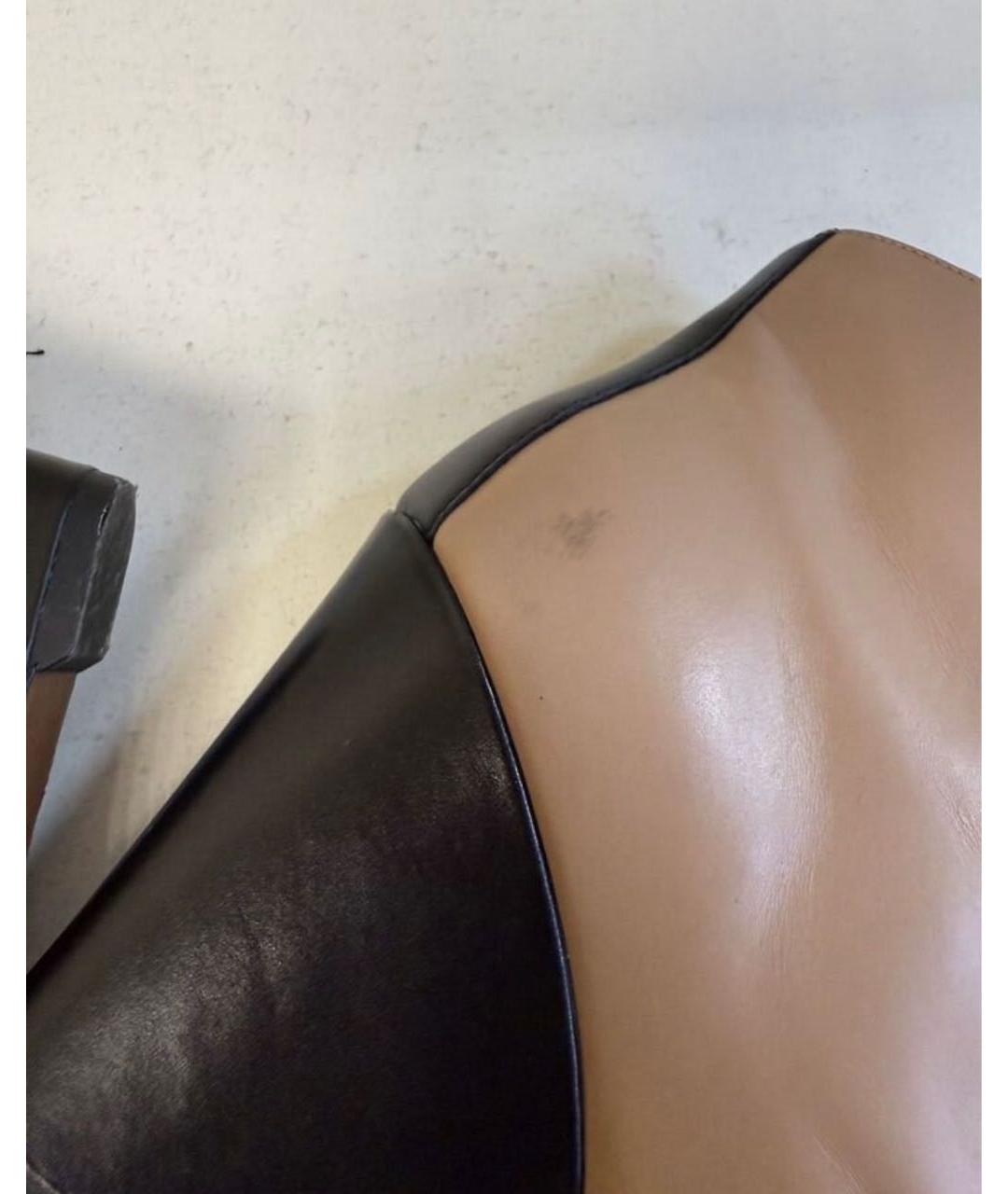 MARC BY MARC JACOBS Бежевые кожаные ботильоны, фото 5