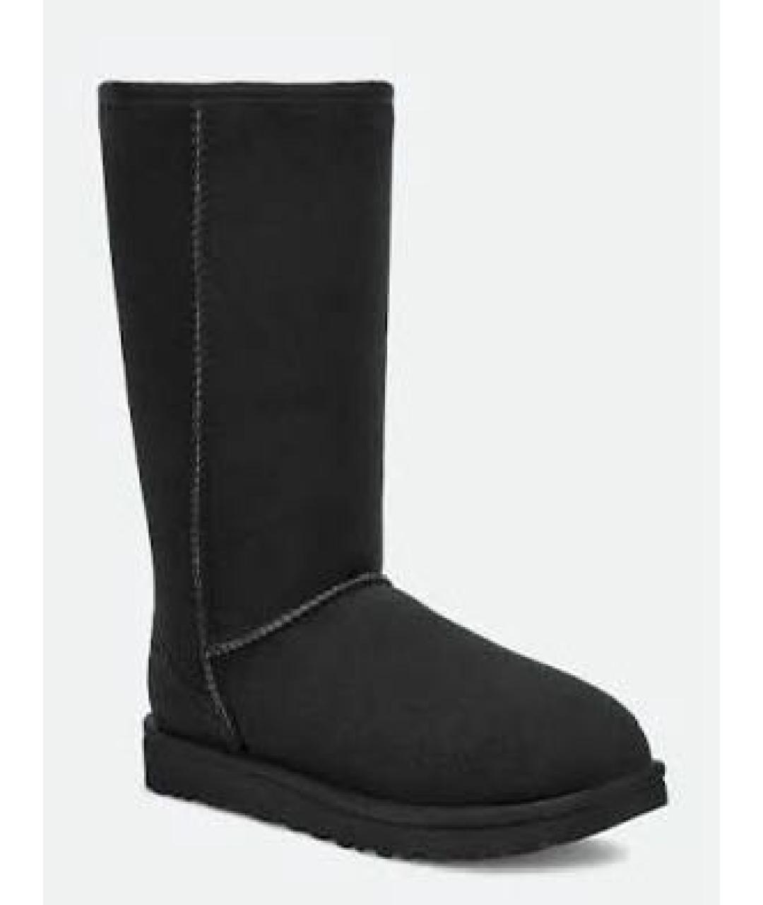 UGG AUSTRALIA Черные сапоги, фото 4