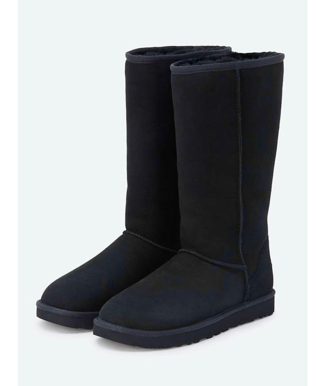 UGG AUSTRALIA Черные сапоги, фото 2