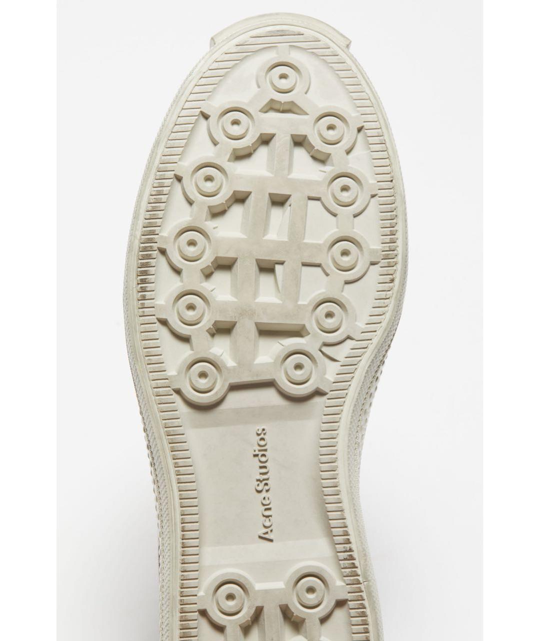 ACNE STUDIOS Черные текстильные кеды, фото 5