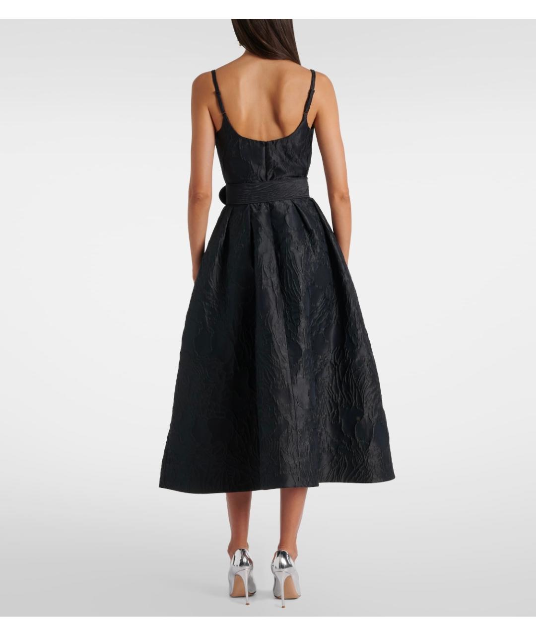REBECCA VALLANCE Черное полиэстеровое коктейльное платье, фото 3