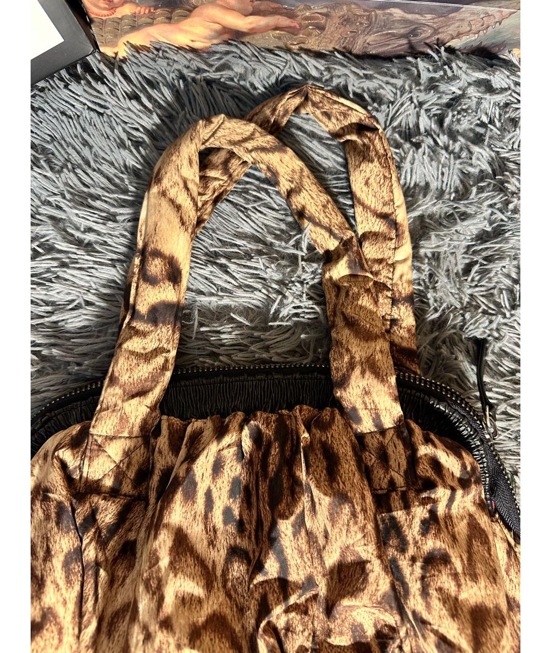 FURLA Коричневая сумка с короткими ручками, фото 2