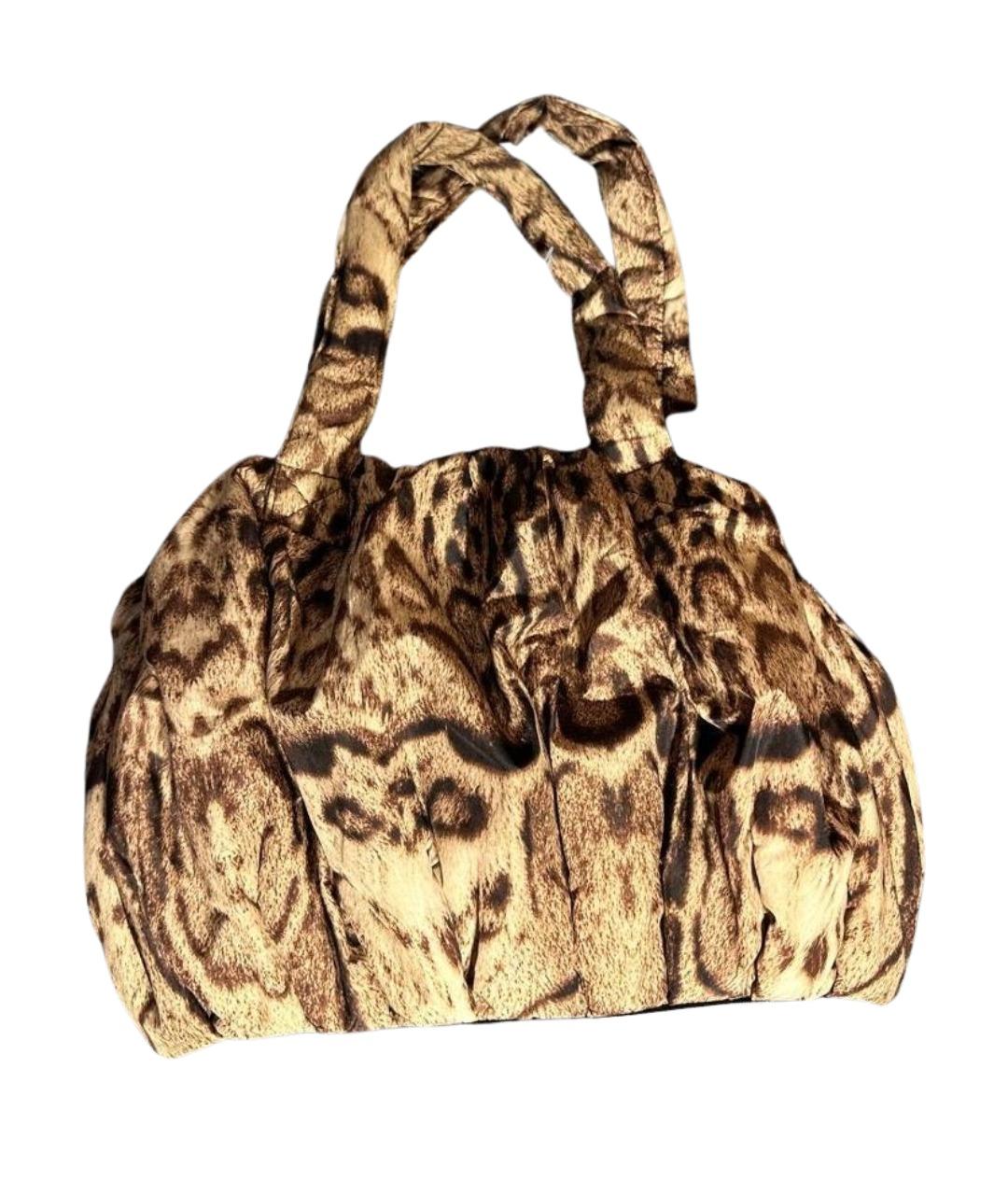 FURLA Коричневая сумка с короткими ручками, фото 1