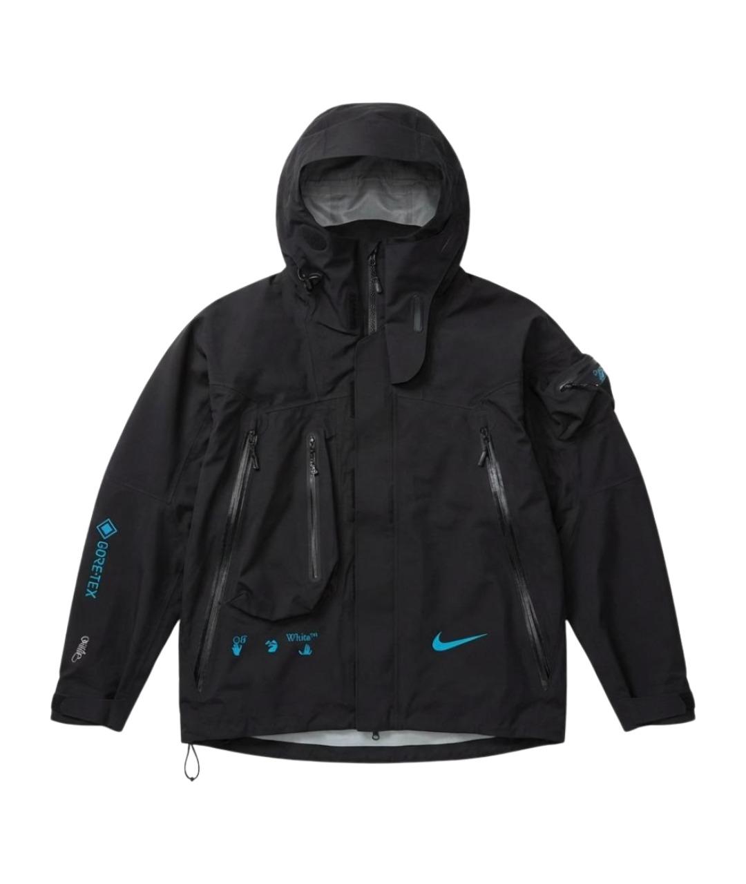 NIKE X OFF-WHITE Черная полиэстеровая куртка, фото 1