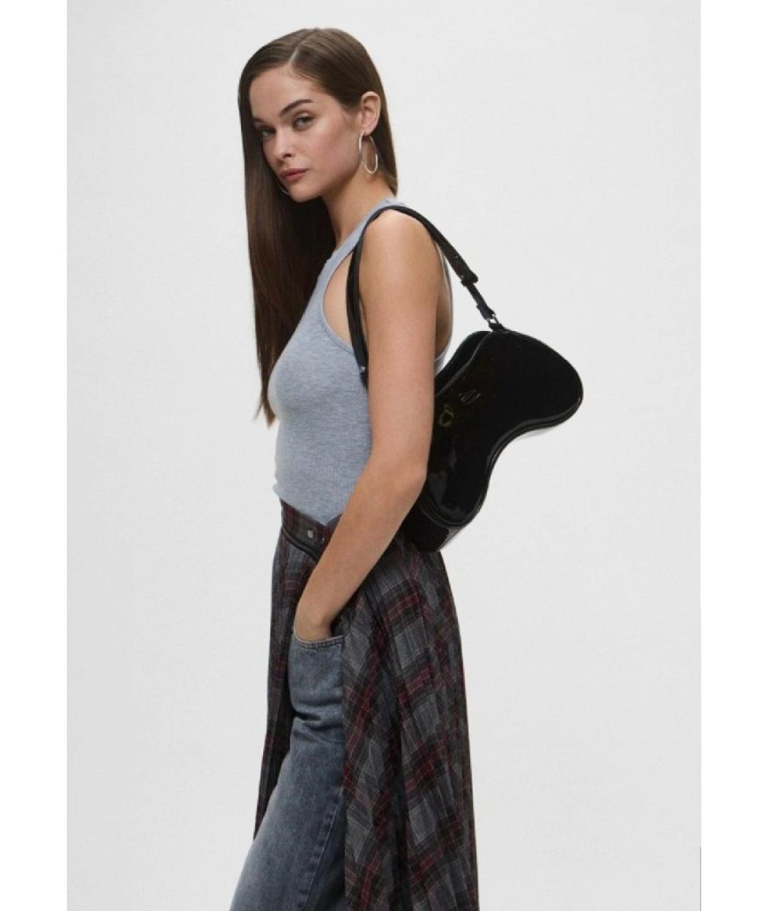 KARL LAGERFELD Черная сумка через плечо, фото 2