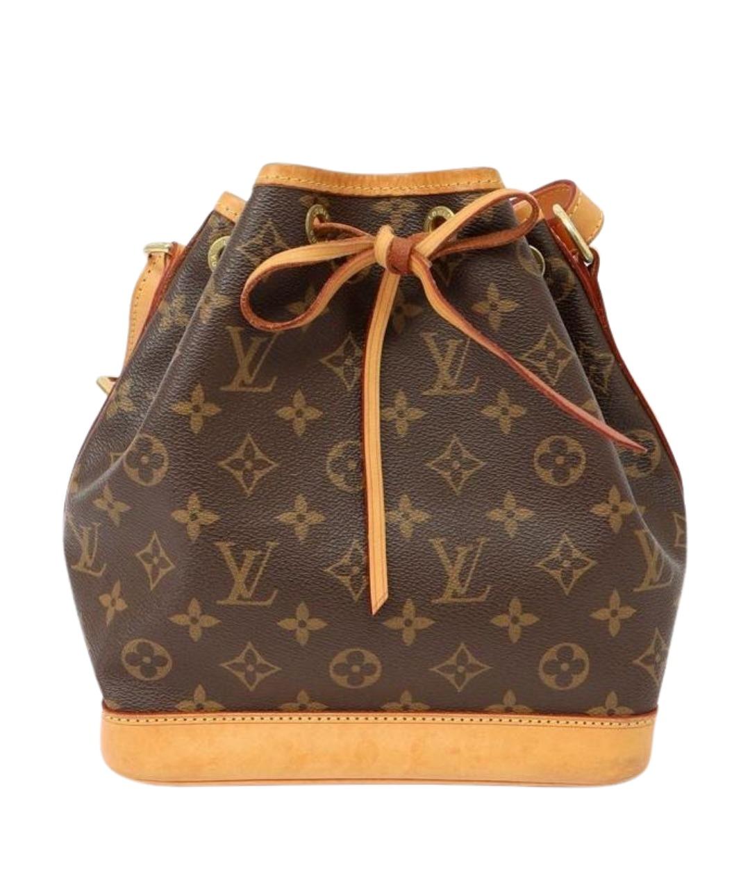LOUIS VUITTON Коричневая кожаная сумка тоут, фото 1