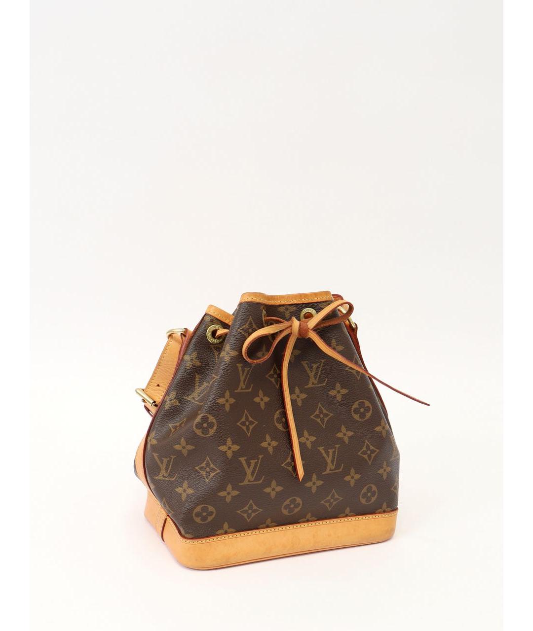 LOUIS VUITTON Коричневая кожаная сумка тоут, фото 2