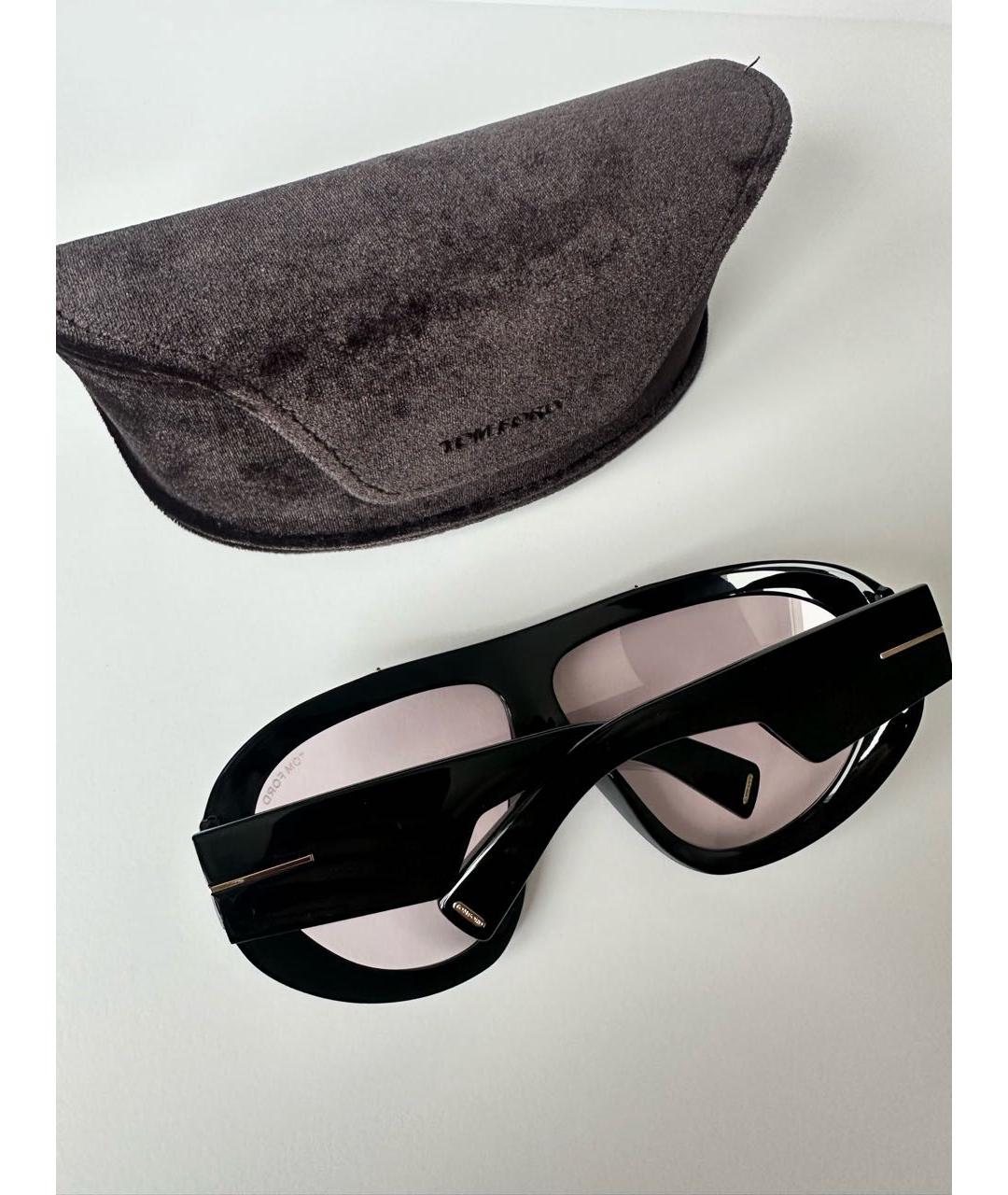 TOM FORD Розовые пластиковые солнцезащитные очки, фото 6