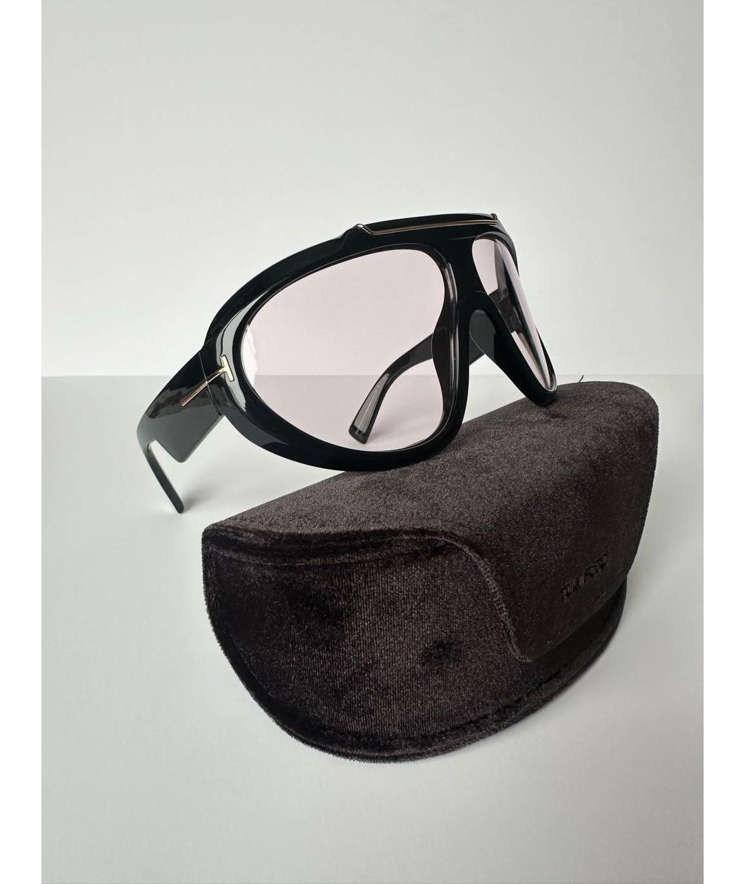 TOM FORD Розовые пластиковые солнцезащитные очки, фото 7