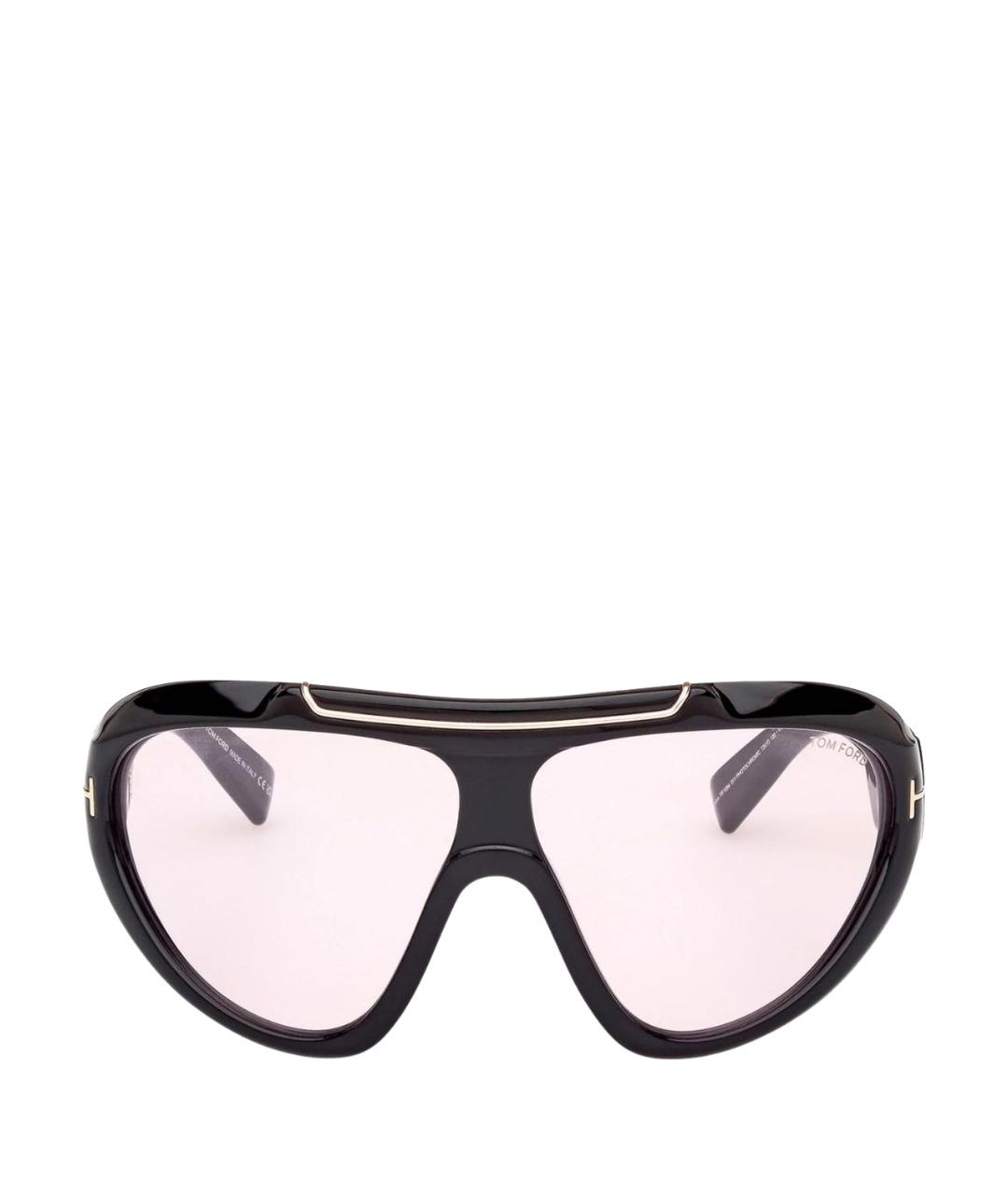 TOM FORD Розовые пластиковые солнцезащитные очки, фото 1