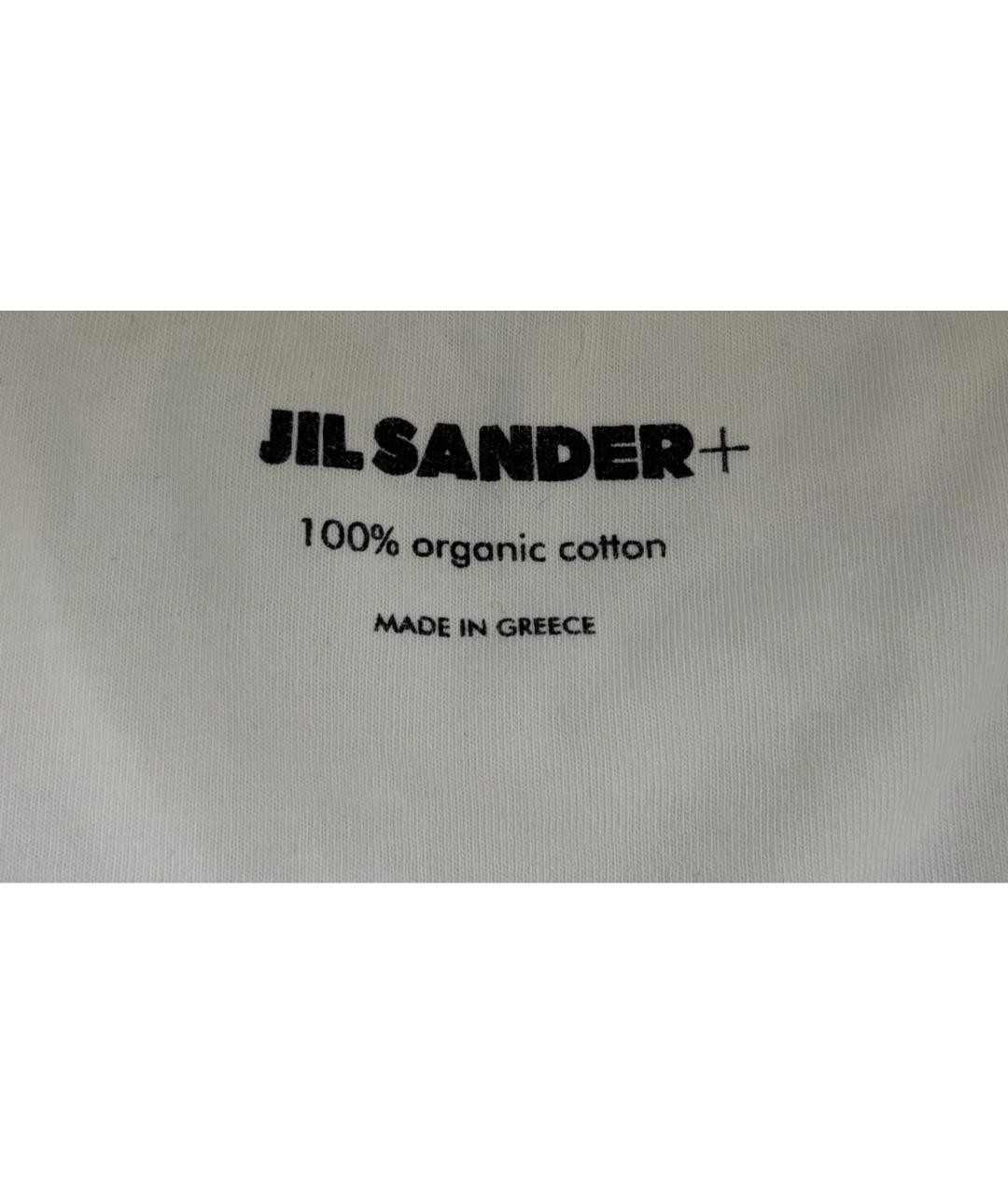 JIL SANDER Белая футболка, фото 7