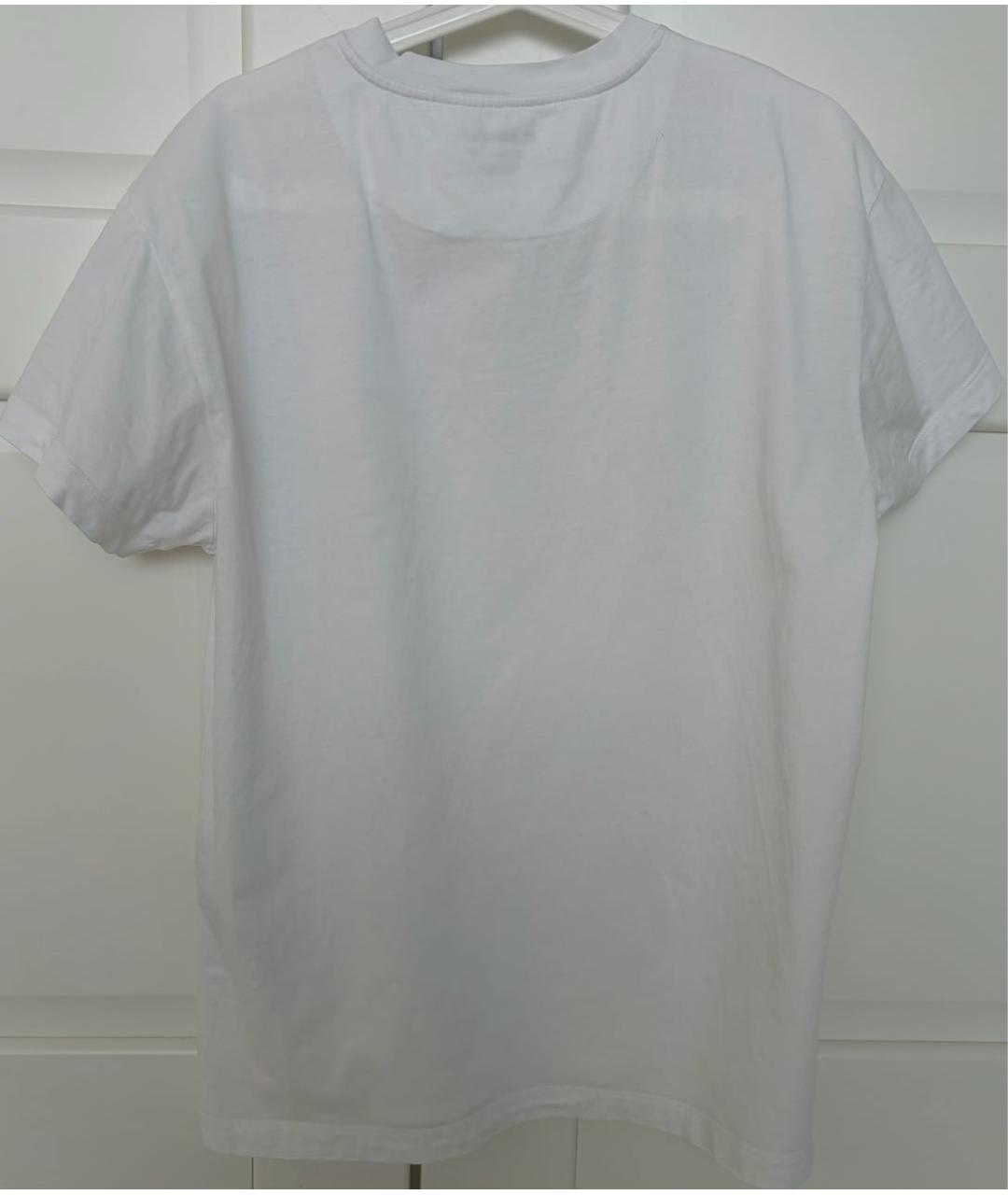 JIL SANDER Белая футболка, фото 4