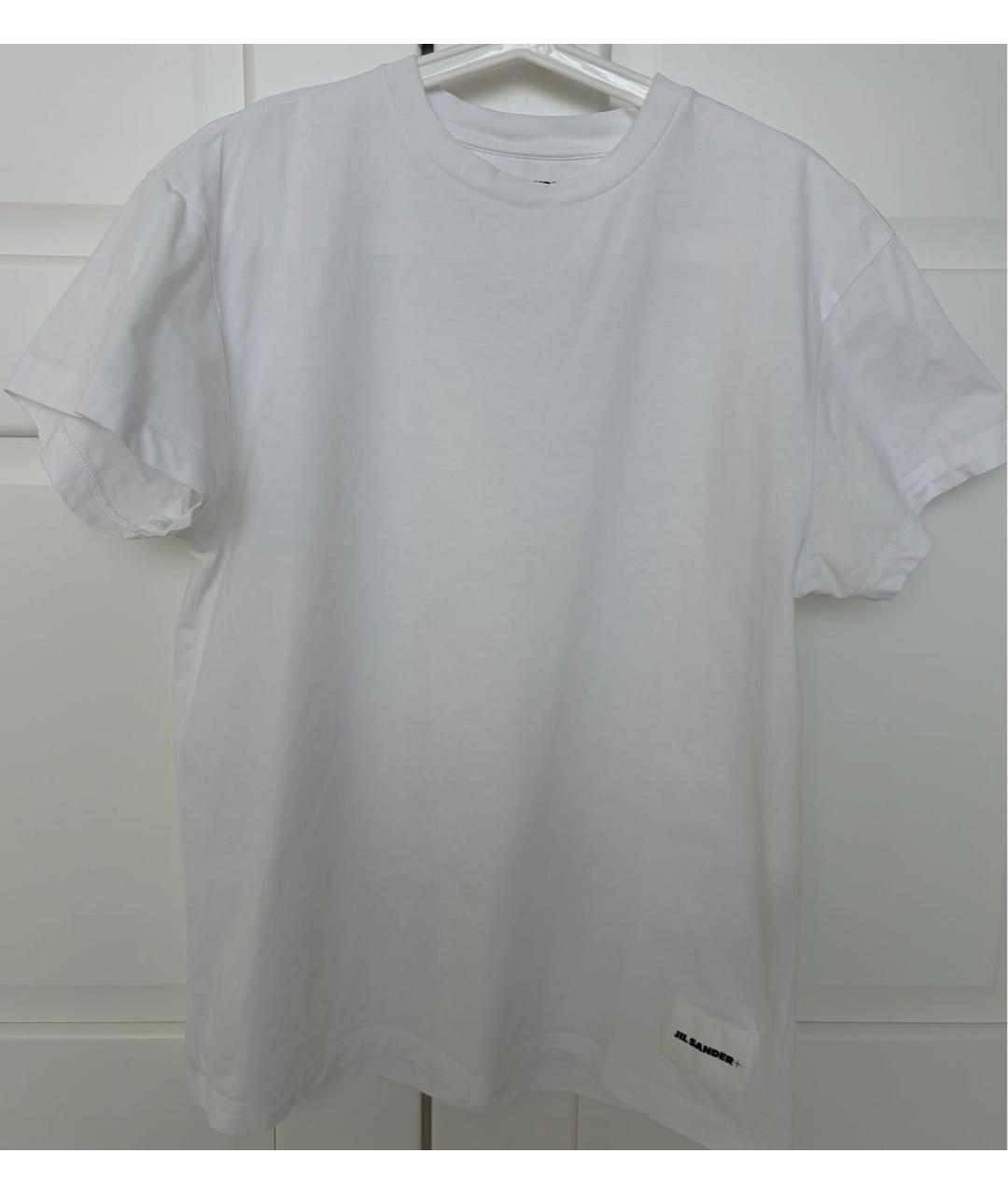 JIL SANDER Белая футболка, фото 8