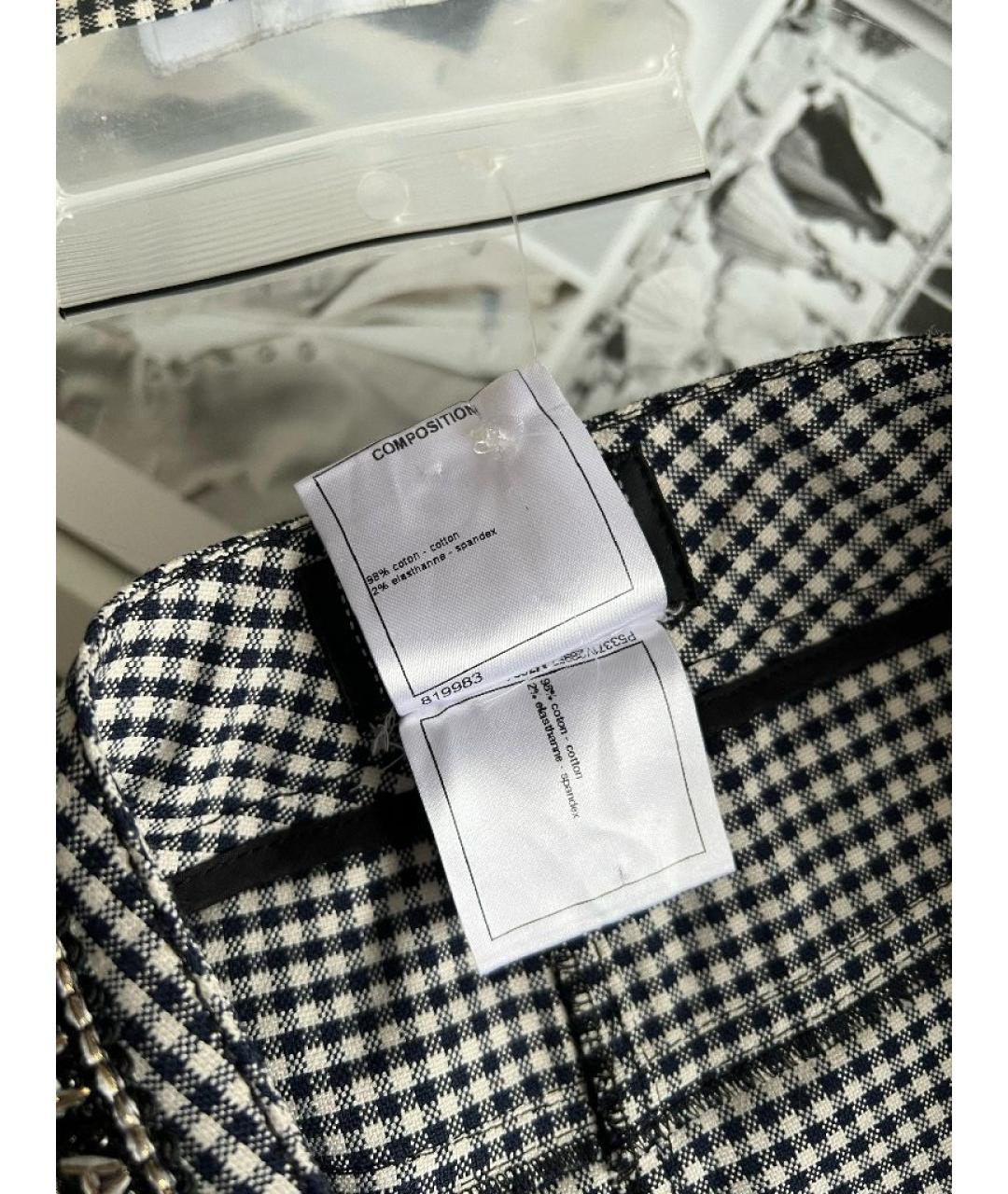 CHANEL Черные брюки узкие, фото 6