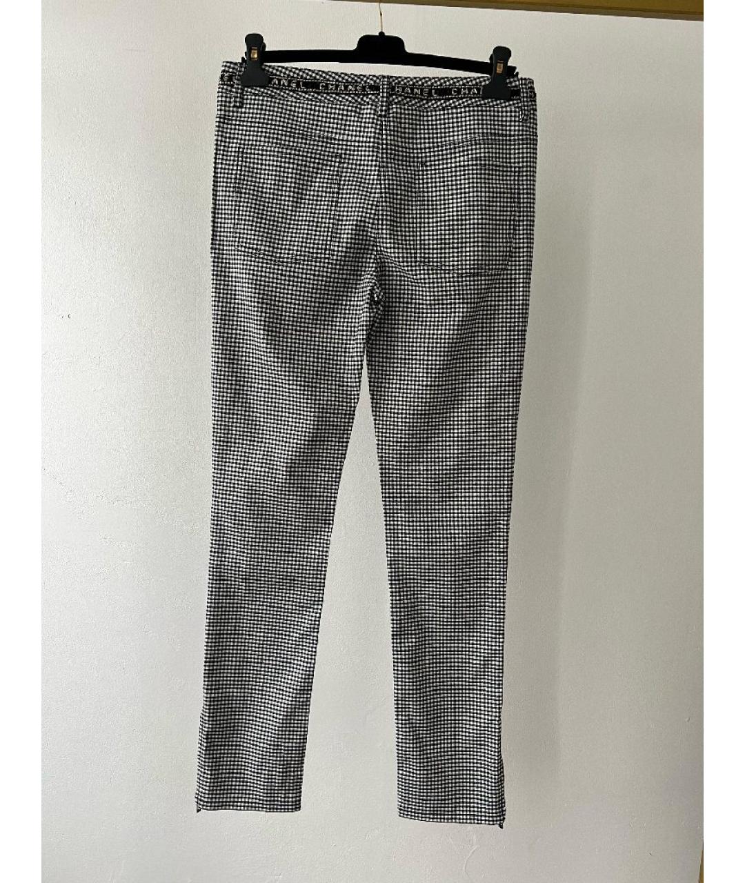 CHANEL Черные брюки узкие, фото 2