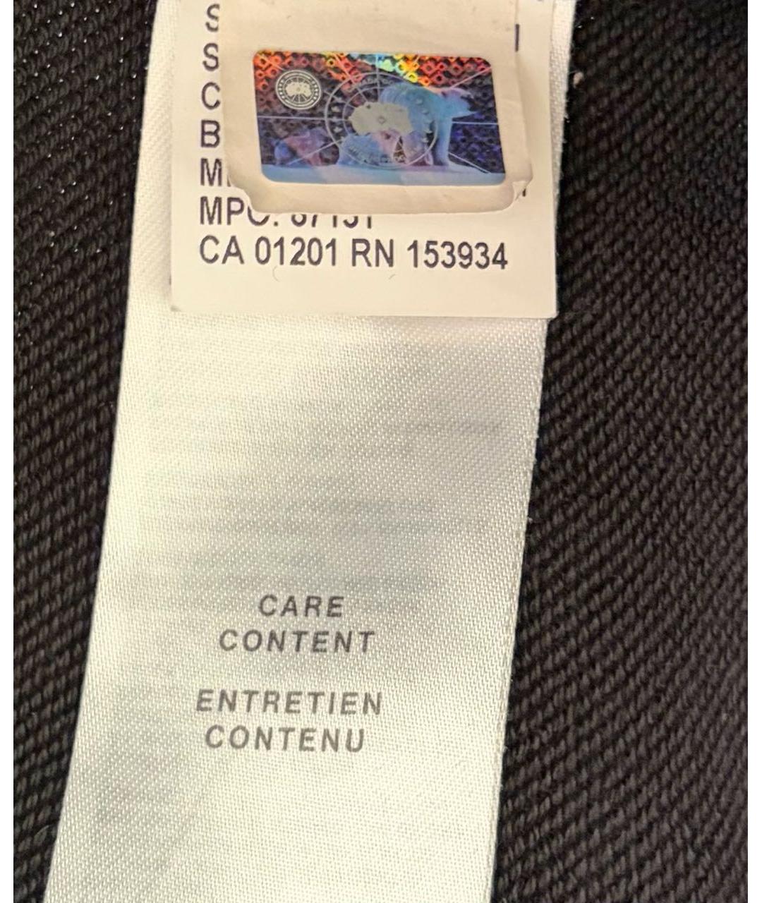 CANADA GOOSE Черные повседневные брюки, фото 5