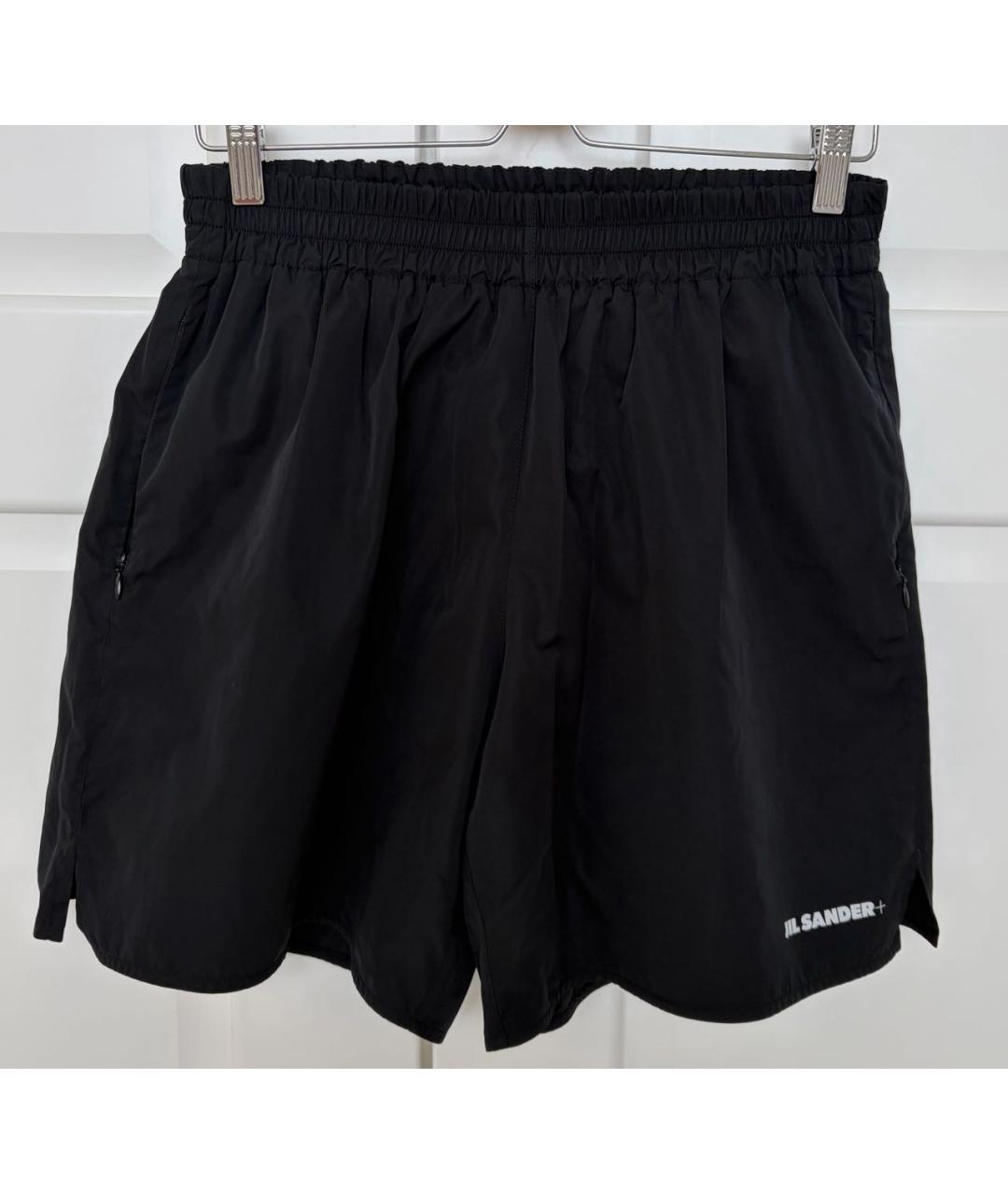 JIL SANDER Черные шорты, фото 3