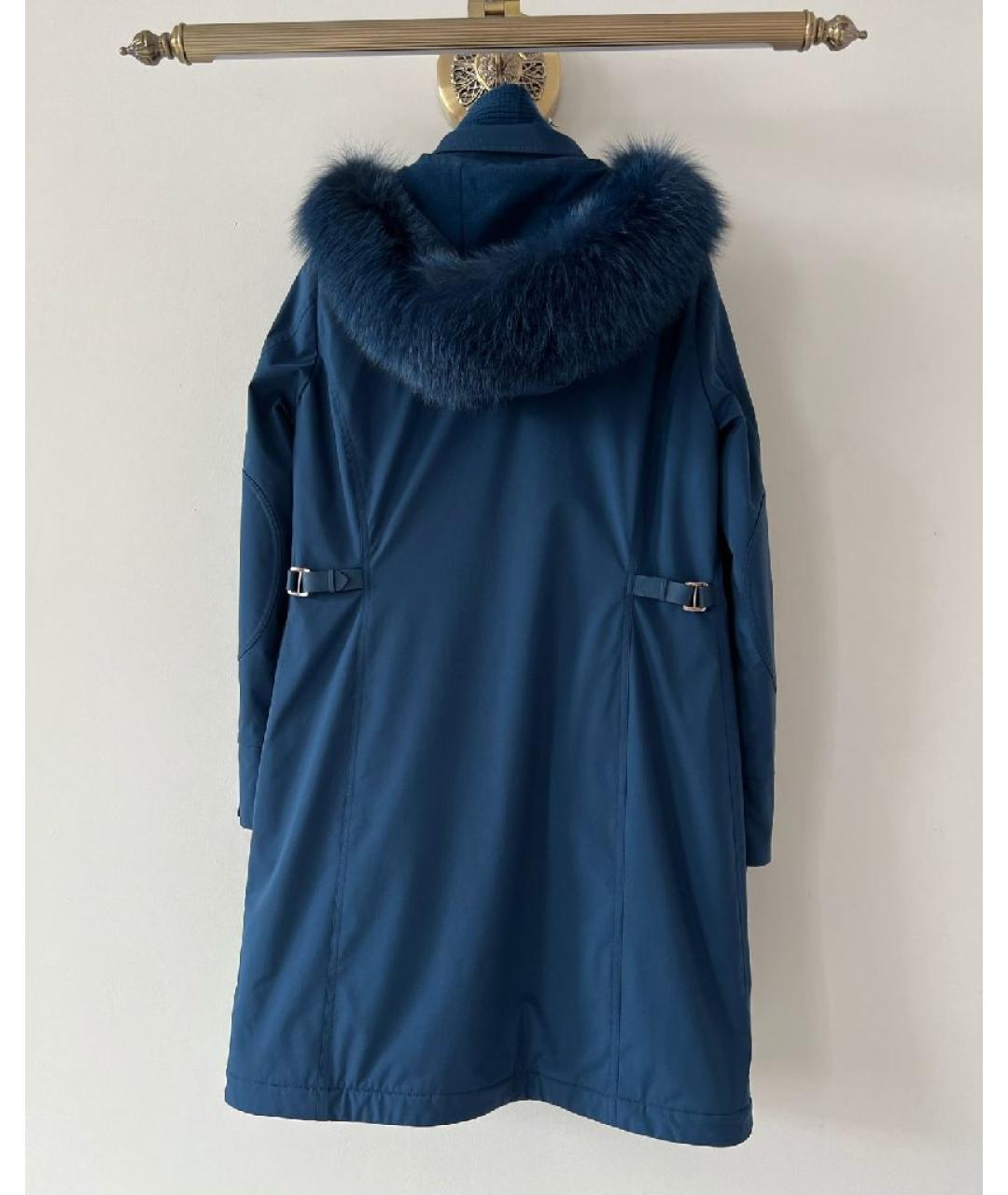 LORO PIANA Темно-синяя куртка, фото 2