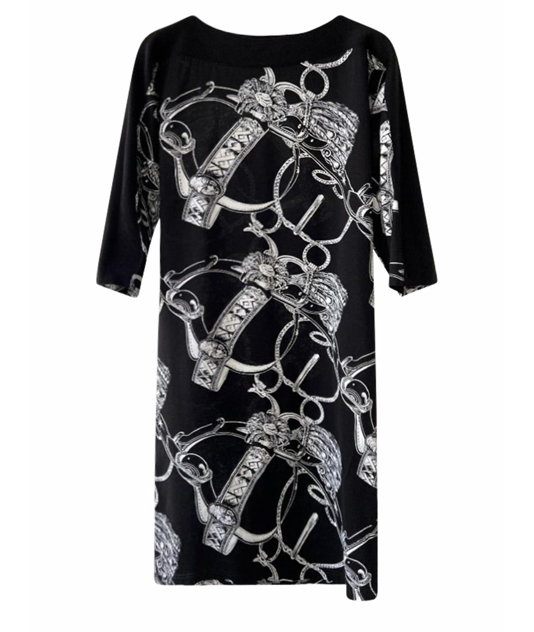 HERMES Черное повседневное платье, фото 1