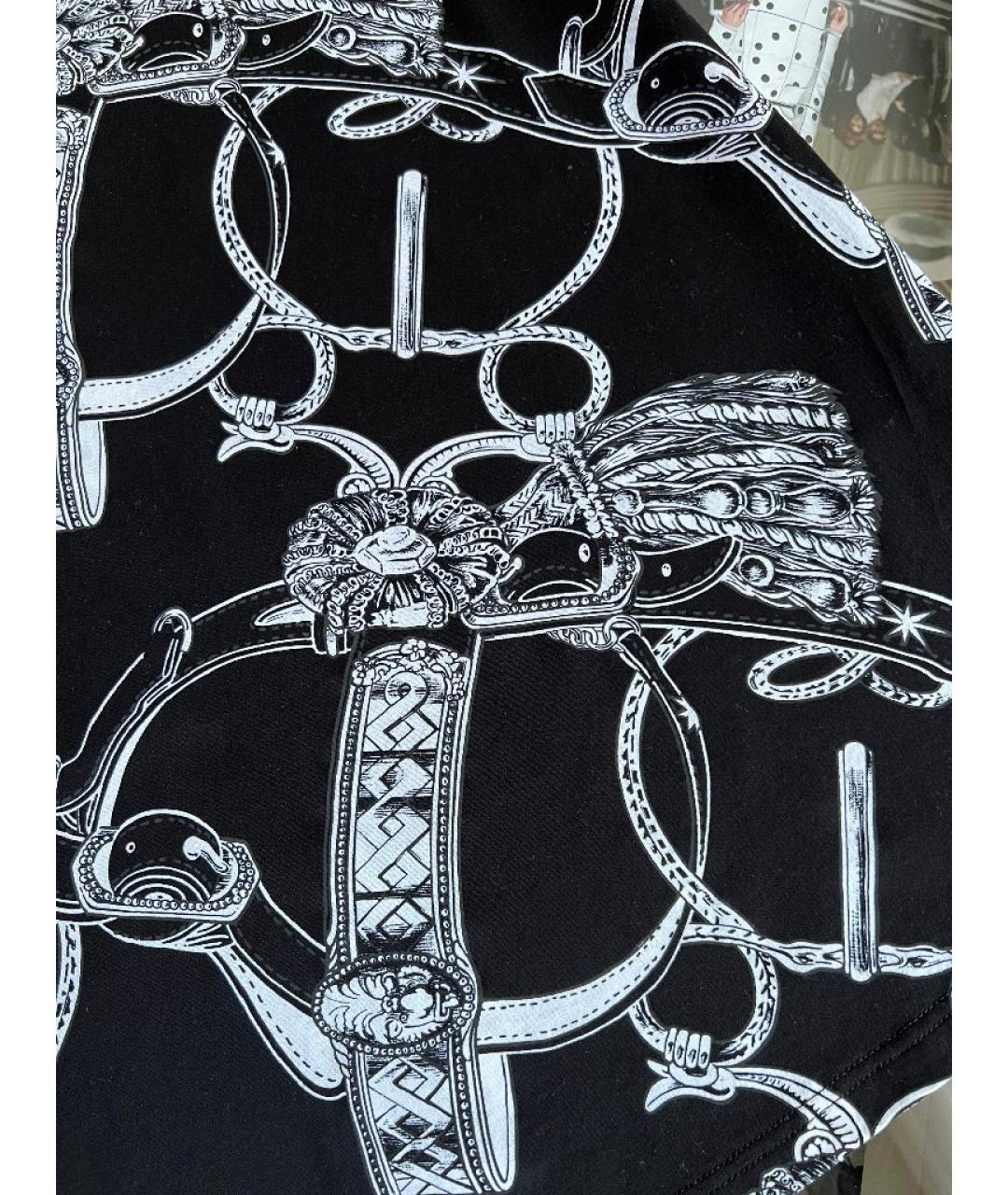 HERMES Черное повседневное платье, фото 4