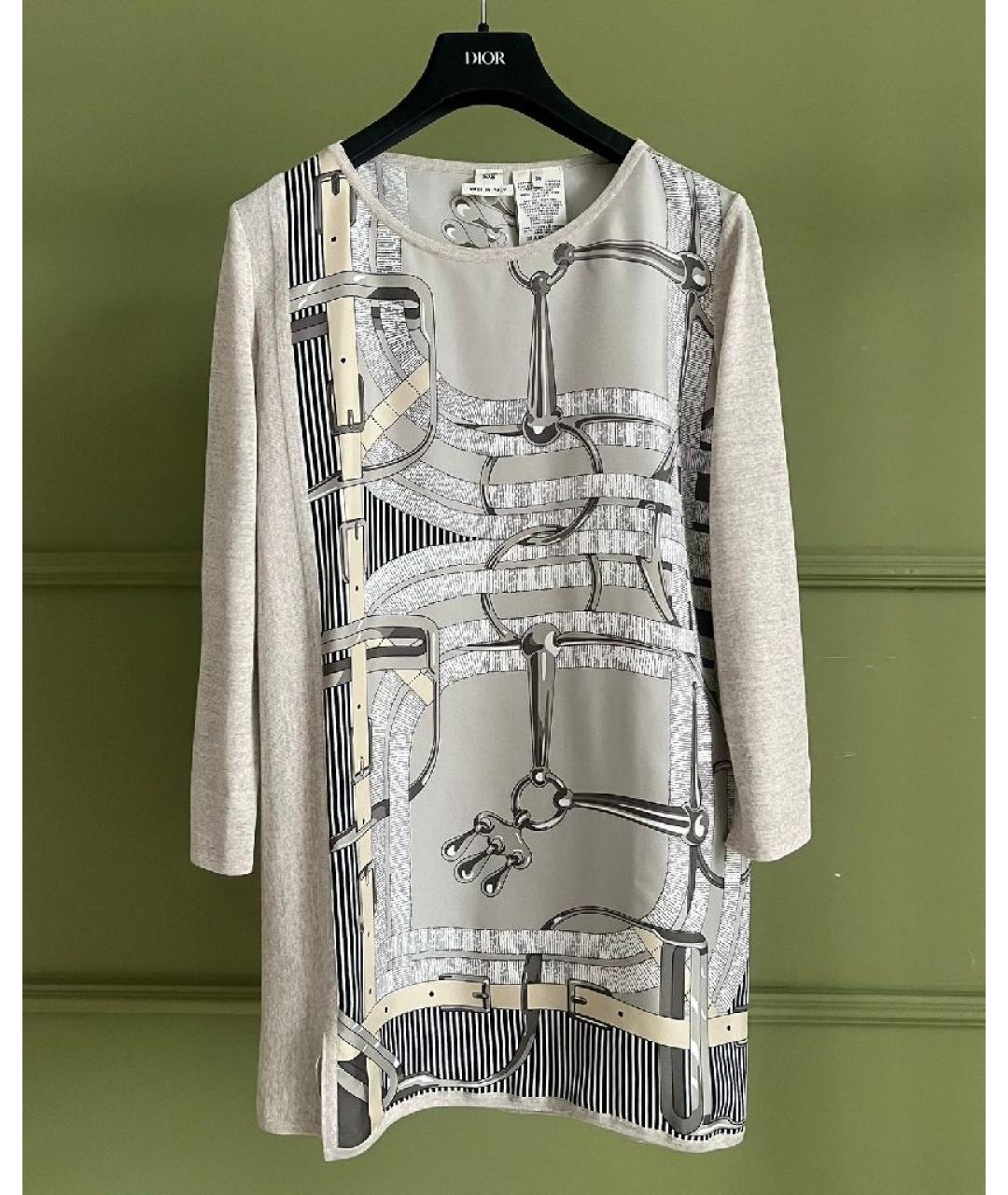 HERMES Бежевый джемпер / свитер, фото 6