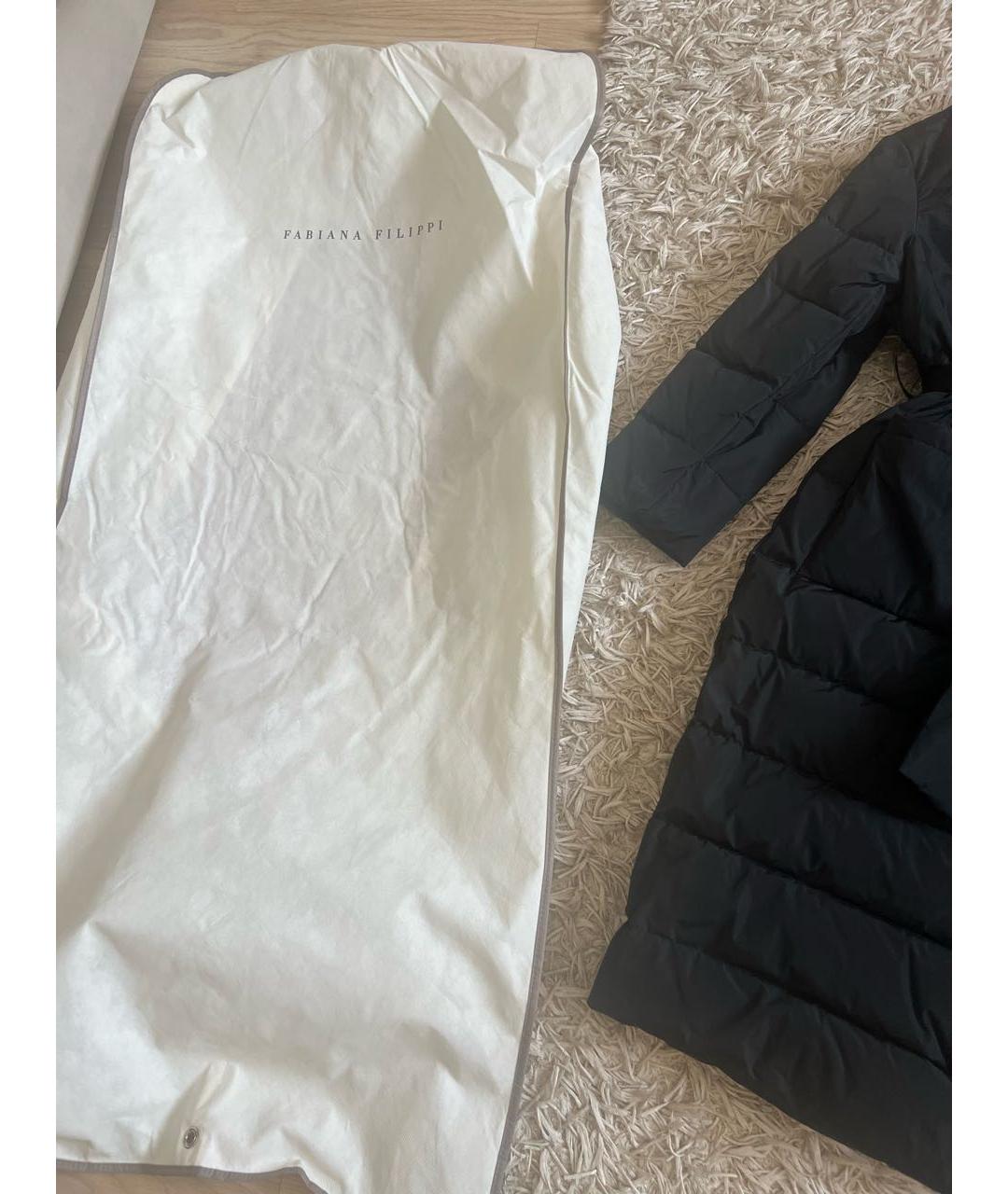 FABIANA FILIPPI Черный пуховик, фото 2