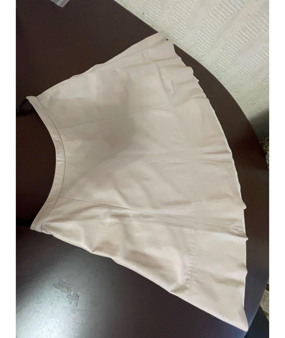 DROME Кожаная юбка миди, фото 6