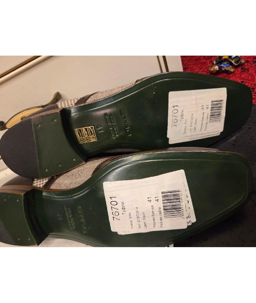 ETRO Мульти кожаные туфли, фото 5