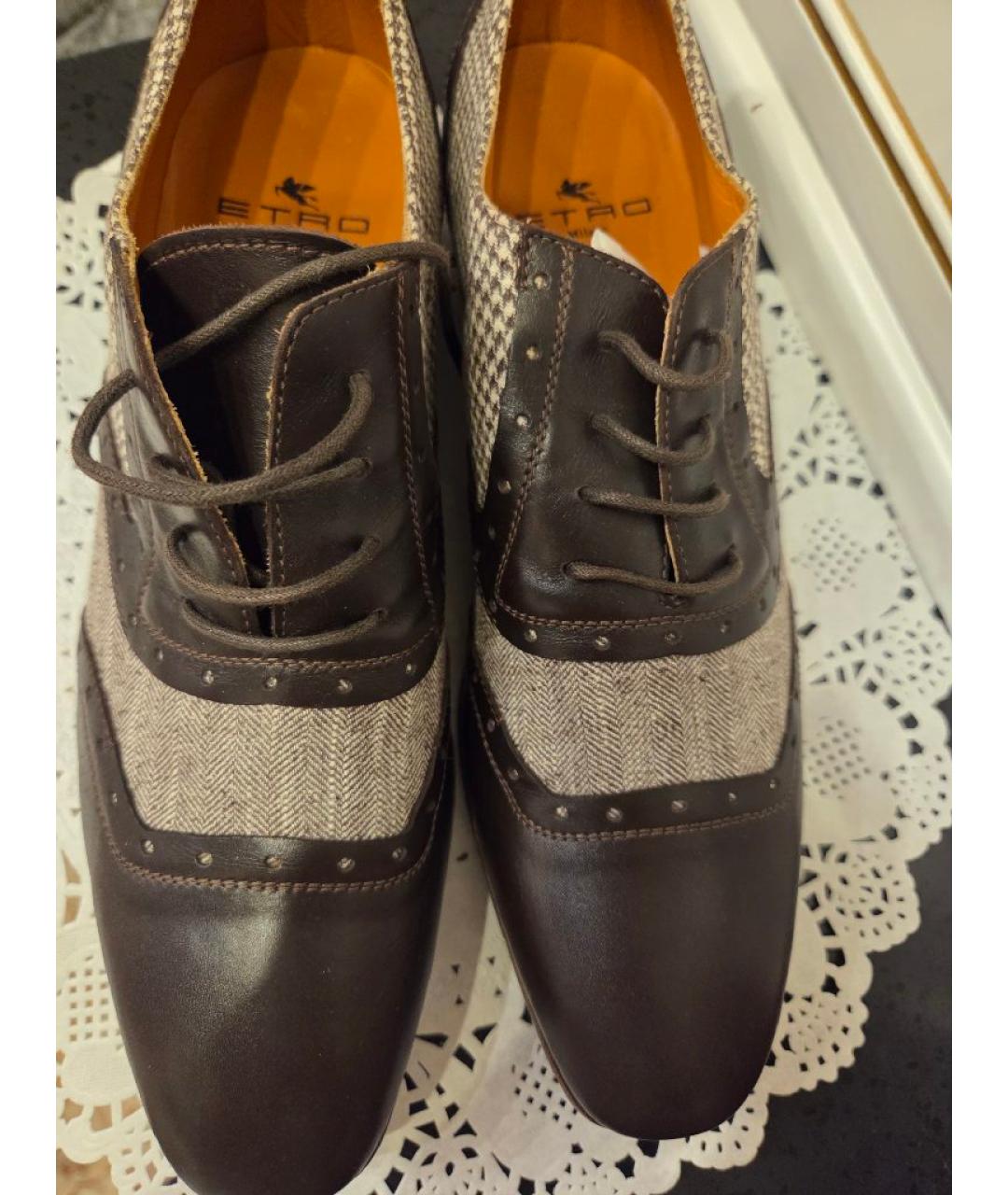 ETRO Мульти кожаные туфли, фото 2