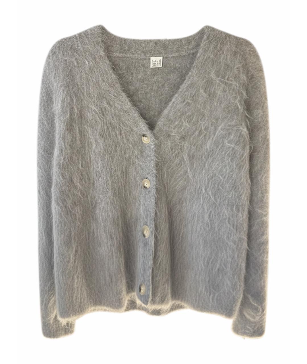 TOTEME Серый кардиган, фото 1