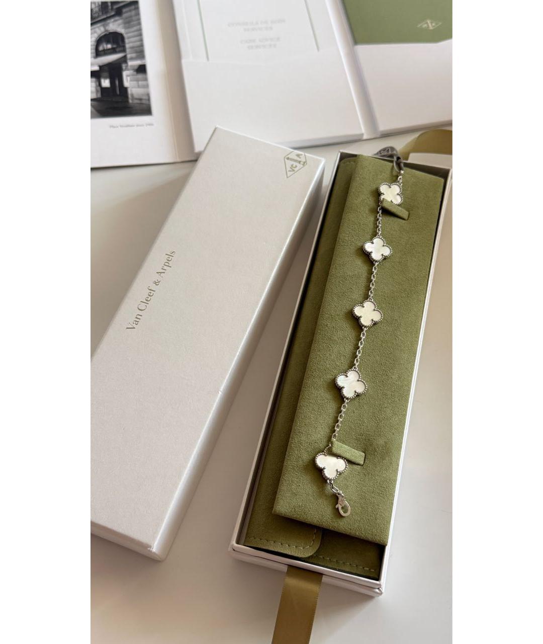 VAN CLEEF & ARPELS Белый браслет из белого золота, фото 3