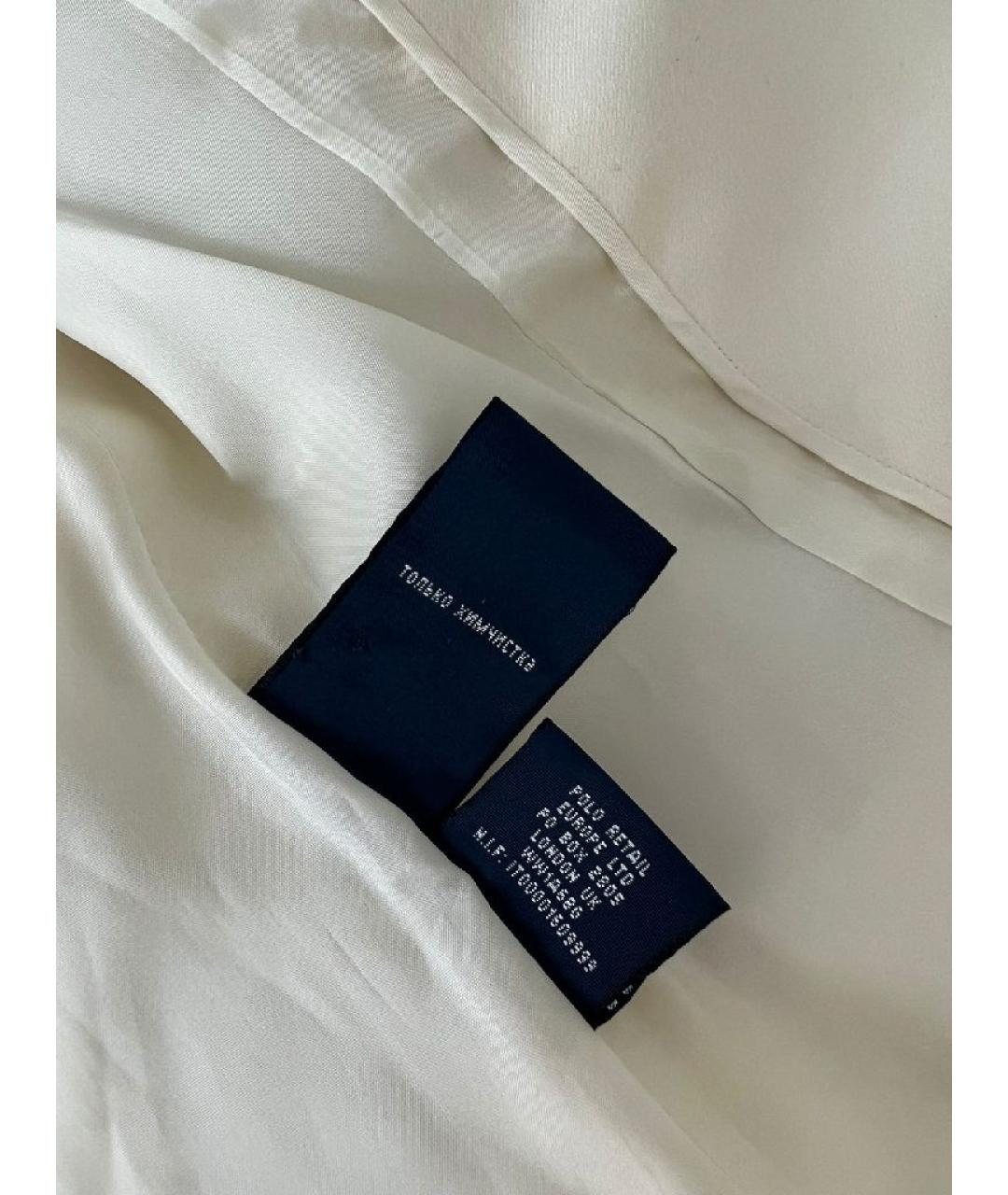 RALPH LAUREN Бежевый жакет/пиджак, фото 6