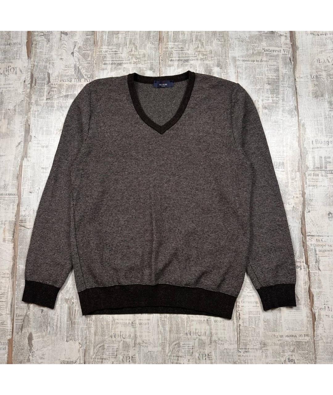 PAL ZILERI Коричневый джемпер / свитер, фото 7
