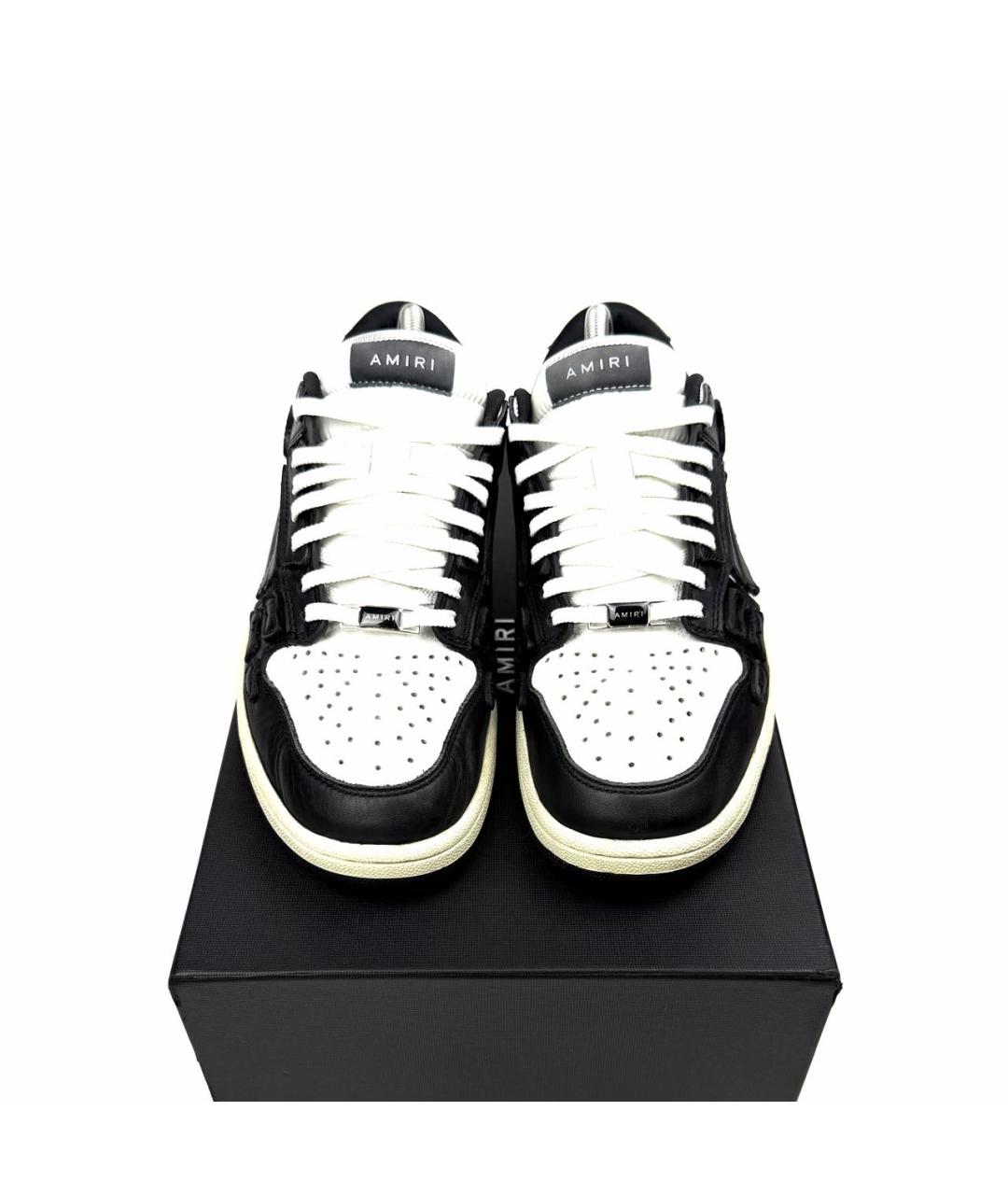 AMIRI Черные низкие кроссовки / кеды, фото 3