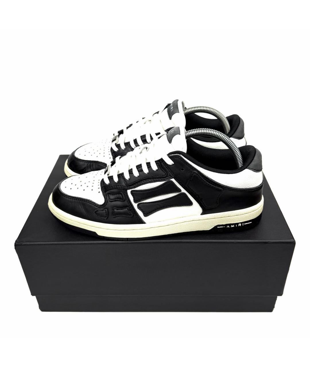 AMIRI Черные низкие кроссовки / кеды, фото 7
