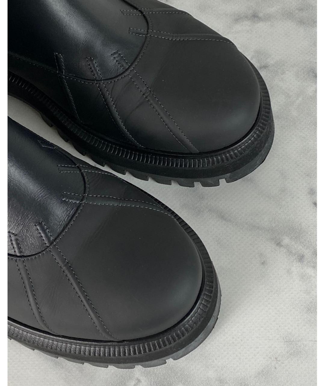 LORO PIANA Черные ботинки, фото 6
